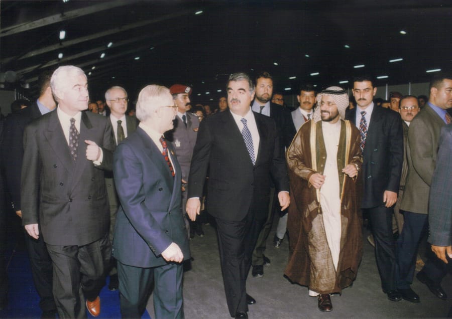 الرئيس رفيق الحريري.